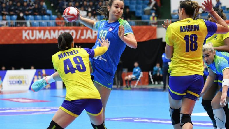 Tjaša Stanko SLO BRA SP v rokometu