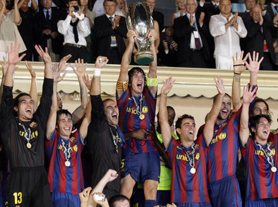 Kapetan Barçe Carles Puyol bo verjetno kmalu dobil "pruh" - v le nekaj mesecih j