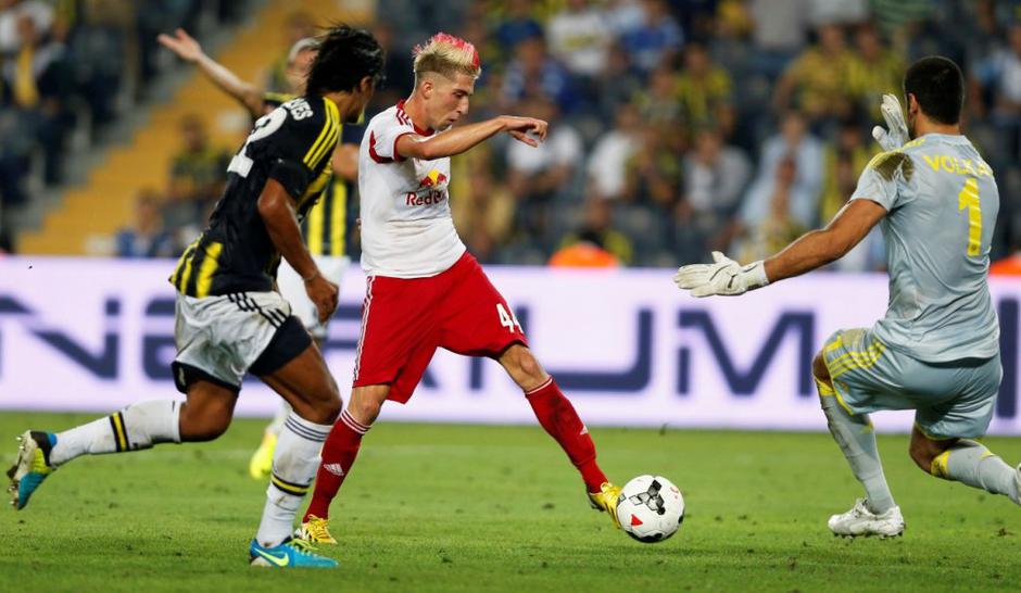 Kampl Bruno Alves Fenerbahče Red Bull Salzburg kvalifikacije Liga prvakov | Avtor: EPA