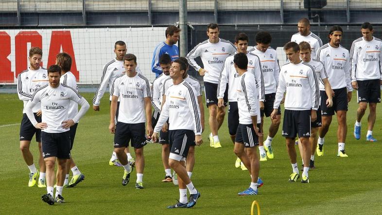 real madrid trening