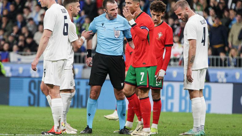 nogomet prijateljska tekma Slovenija - Portugalska