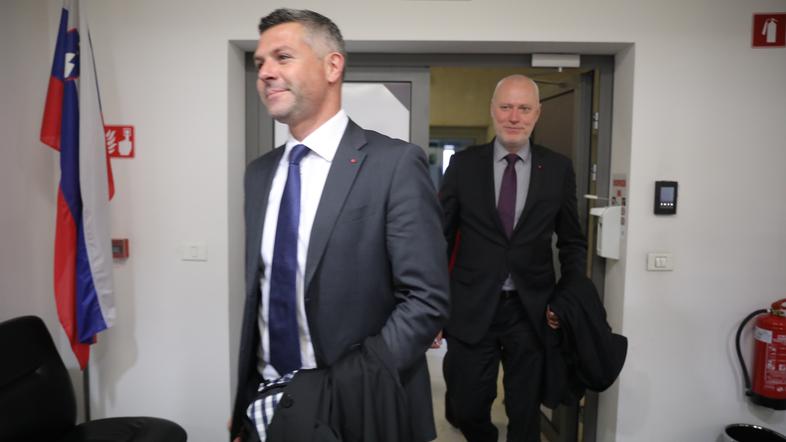 Matjaž Nemec in Milan Brglez