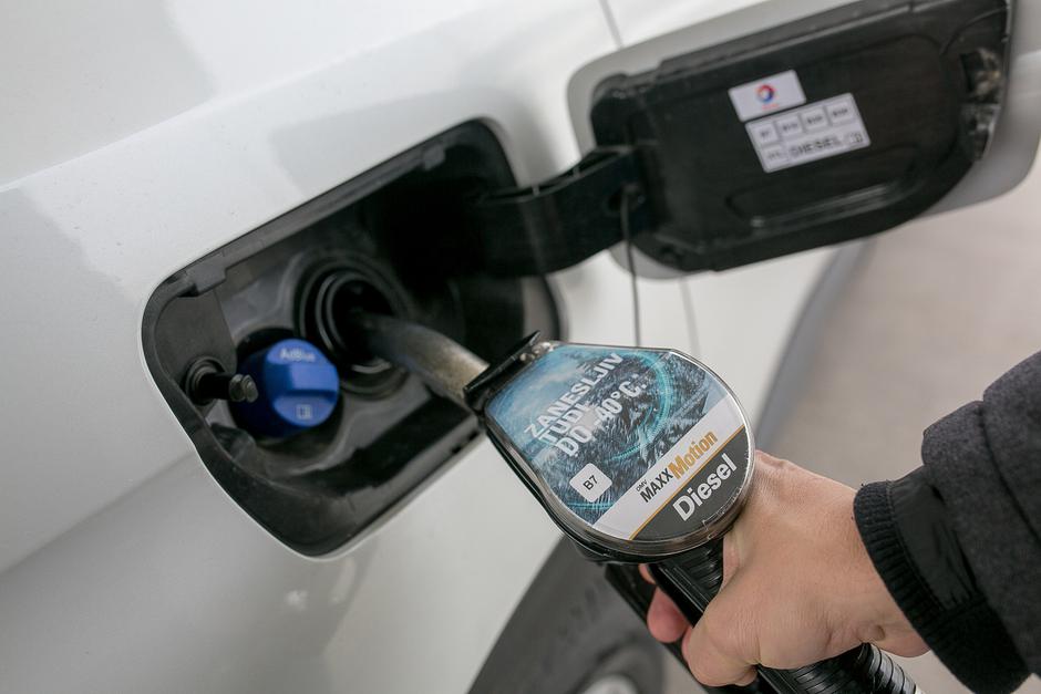 Dizelsko gorivo OMV | Avtor: Saša Despot