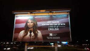 Melania billboard