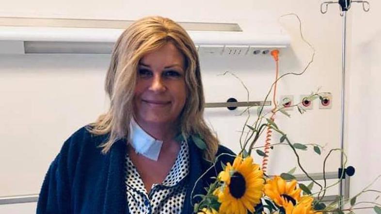 Kolinda Grabar Kitarović po operaciji