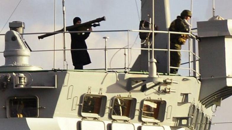 Raketomet na ruski ladji