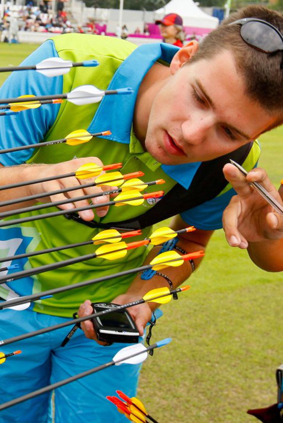 Klemen Štrajhar olimpijske igre London lokostrelstvo | Avtor: Stanko Gruden/STA