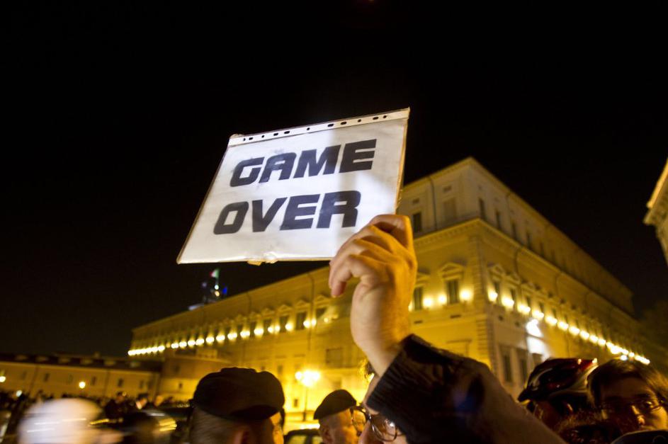 Rim slavje Berlusconi