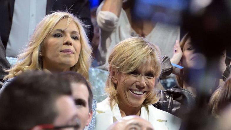 Laurence Auzière, Brigitte Macron,