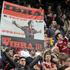 Ibrahimović navijači navijač transparent AC Milan Barcelona Liga prvakov četrtfi
