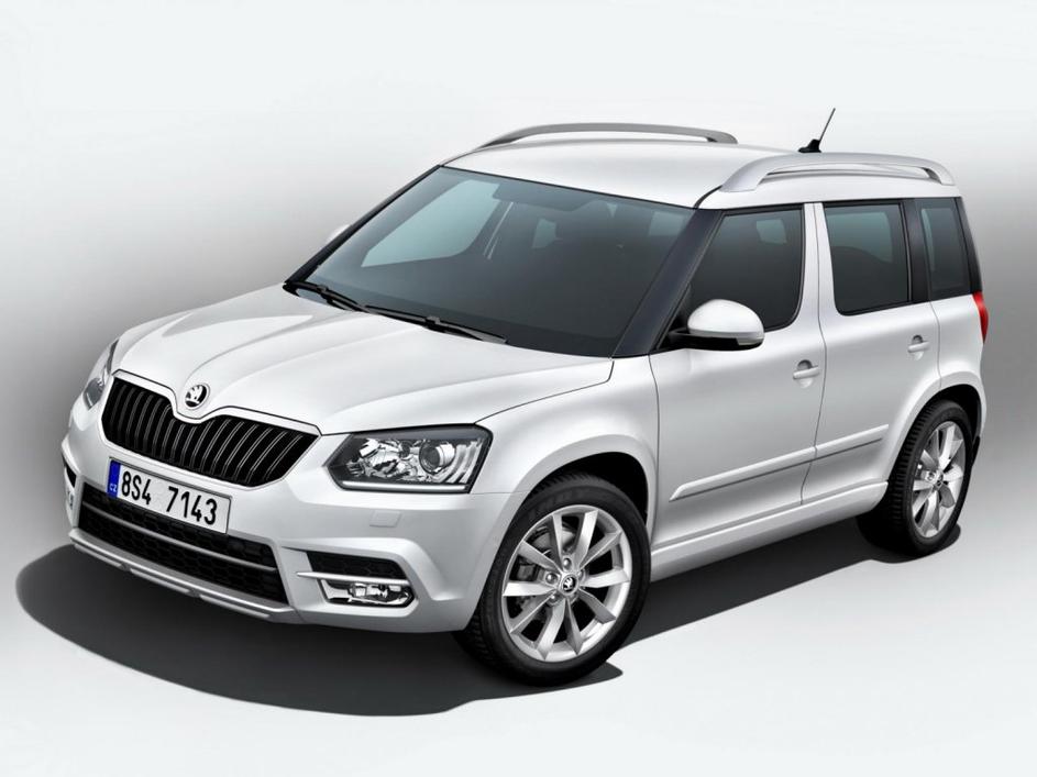 Škoda yeti facelift