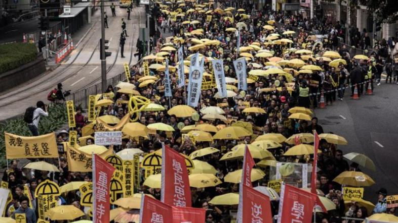 Protest v Hongkongu