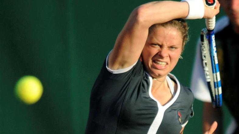 Clijstersova tokrat ni blestela. (Foto: EPA)