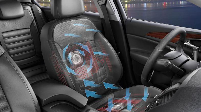 Osnovna zgradba, hrbtenici prijaznih sedežev se prilagaja individualno, skladno 