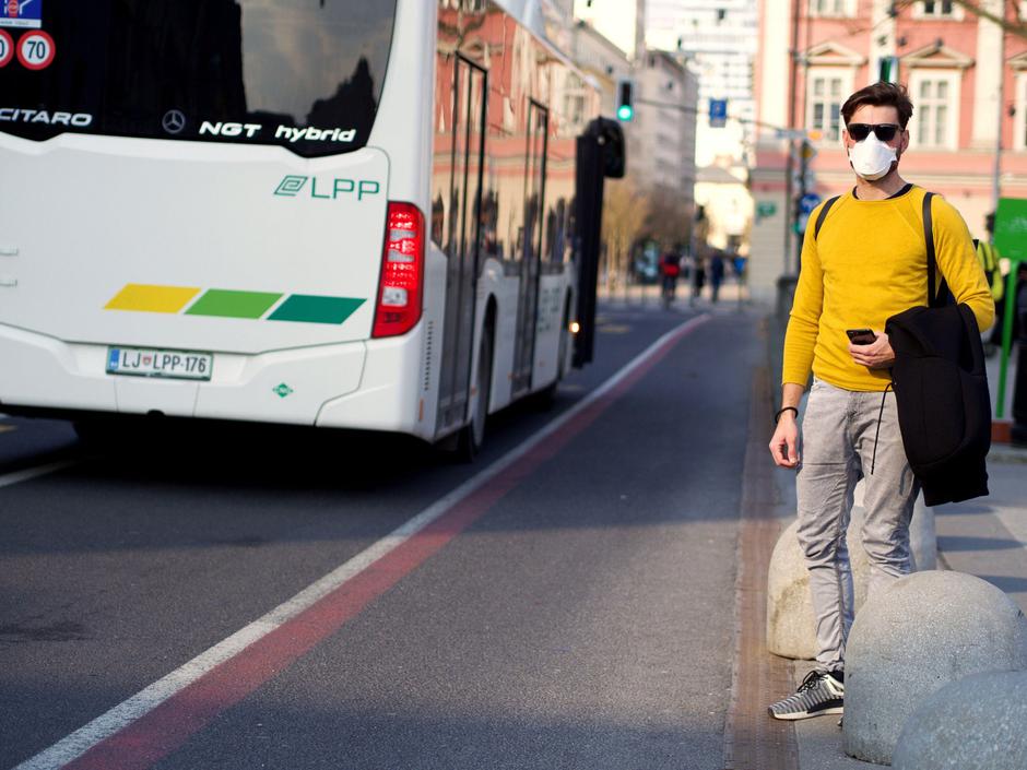 Covid-19 v Ljubljani | Avtor: Profimedia