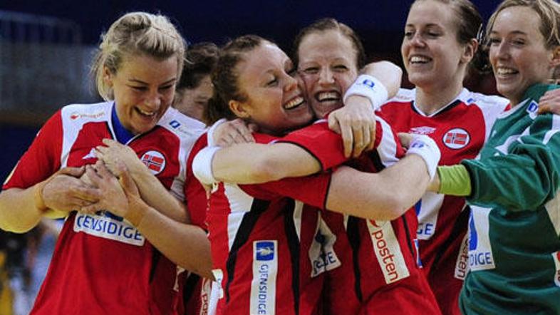 Norvežanke so se tako veselile že tretjega zaporednega naslova evropskih prvakin