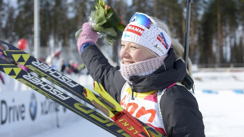 Makarainen biatlon zasledovalna tekma Kontiolahti