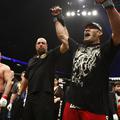 Antonio "Bigfoot" Silva je po zmagi roke vzdignil visoko v zrak. (Foto: Strikefo