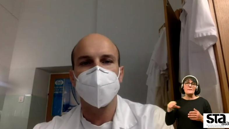 Primož Horvat vodja covidnega oddelka SB Ptuj