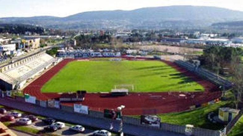 Igrišče stadiona na Bonifiki