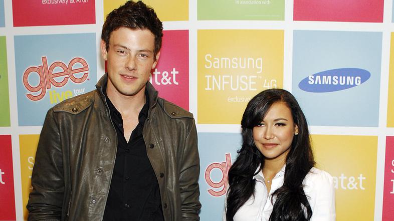 naya rivera, corey monteith