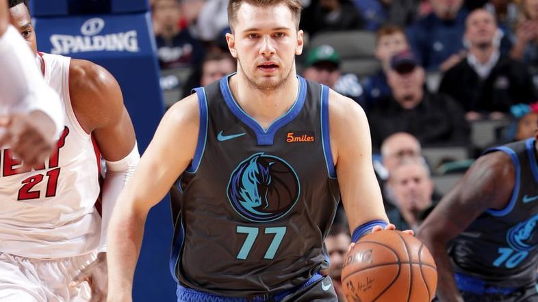 Luka Dončić Mavericks Heat