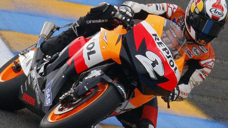 Daniel Pedrosa bo dirko za VN Francije začel s prvega startnega mesta.