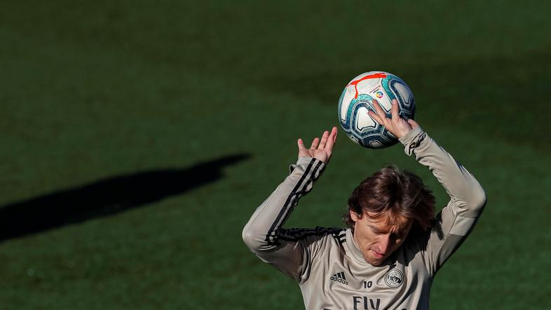 Luka Modrić trening