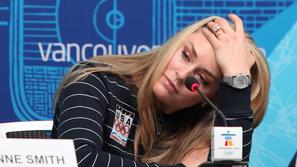 Lindsey Vonn se nad vremenom v Vancouvru ne pritožuje preveč.  (Foto: EPA)