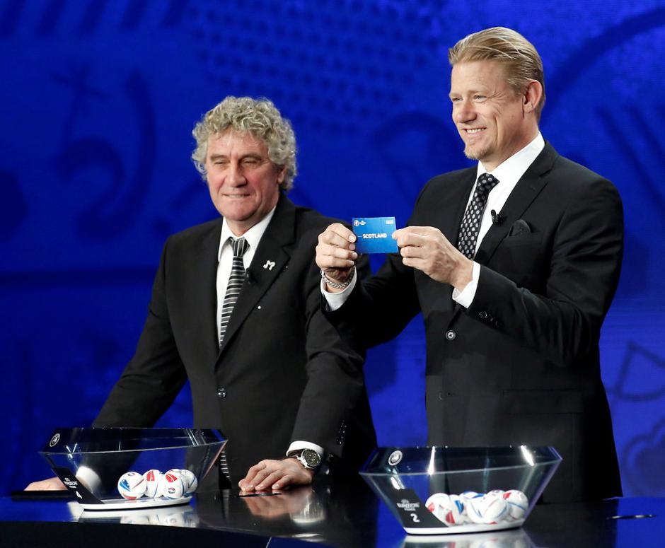 Euro 2016 Nica žreb kvalifikacije Pfaff Schmeichel Škotska | Avtor: EPA