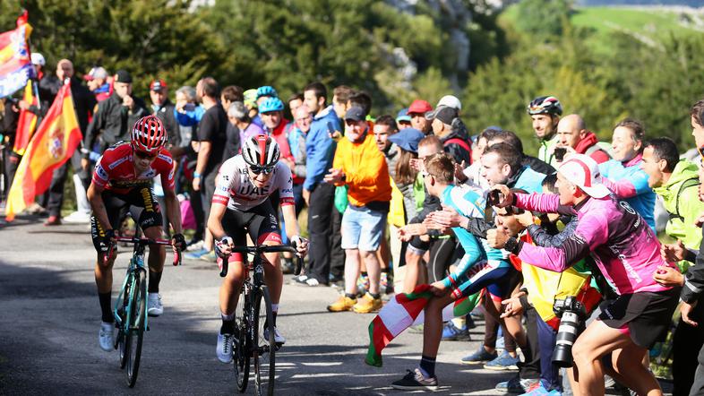Primož Roglič Tadej Pogačar Vuelta