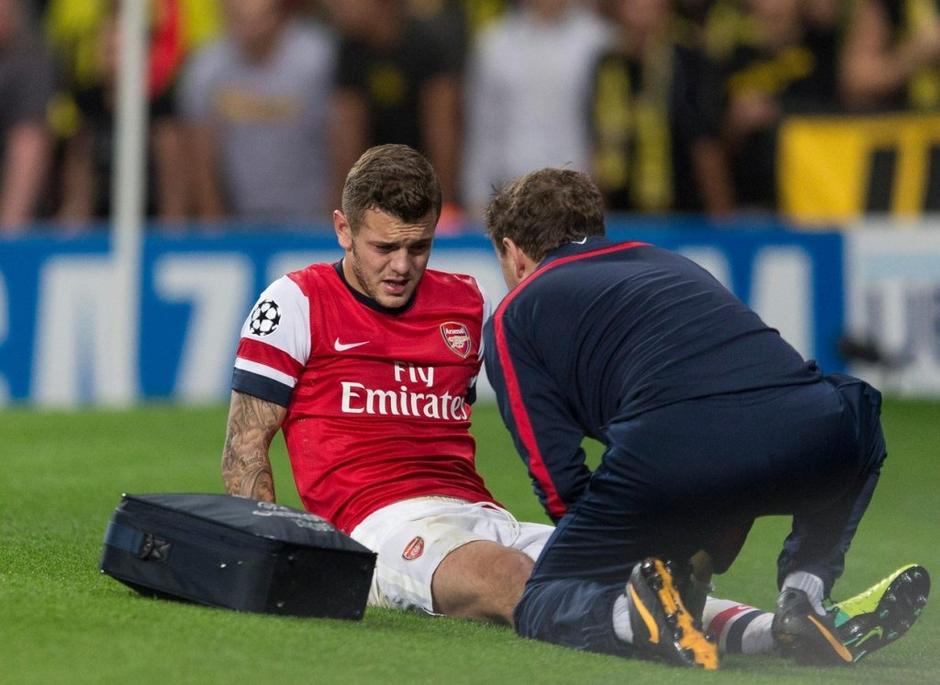 Jack Wilshere, poškodba | Avtor: Profimedias