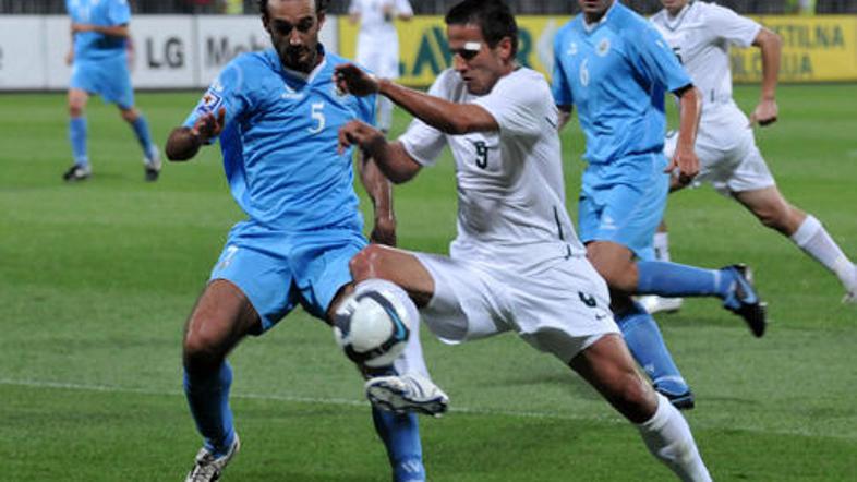 Nogometaši San Marina bodo imeli proti izbrancem Matjaža Keka težko delo.