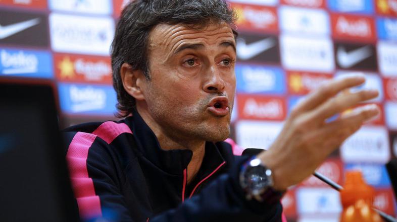 Luis Enrique novinarska konferenca