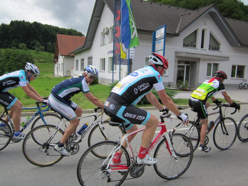 Kolesarji, maraton Franja 2012