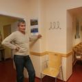 Miro Lasbaher, zasebnik iz Juršincev, je prejšnji teden za dva dni že protestno 