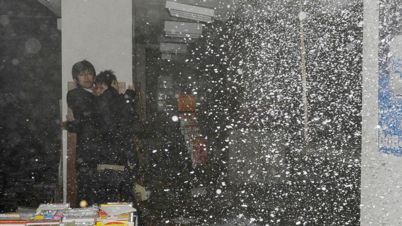 Ljudje med potresom, ki je bil najhujši v zadnjih 140 letih. (Foto: Reuters)