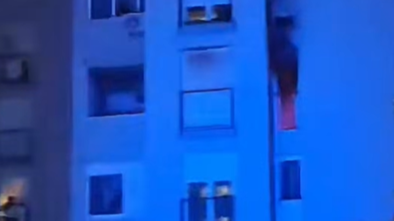 požar v stanovanji v Zadru