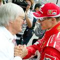 Bernie Ecclestone je vrnitev Michaela Schumacherja sprejel z navdušenjem. (Foto: