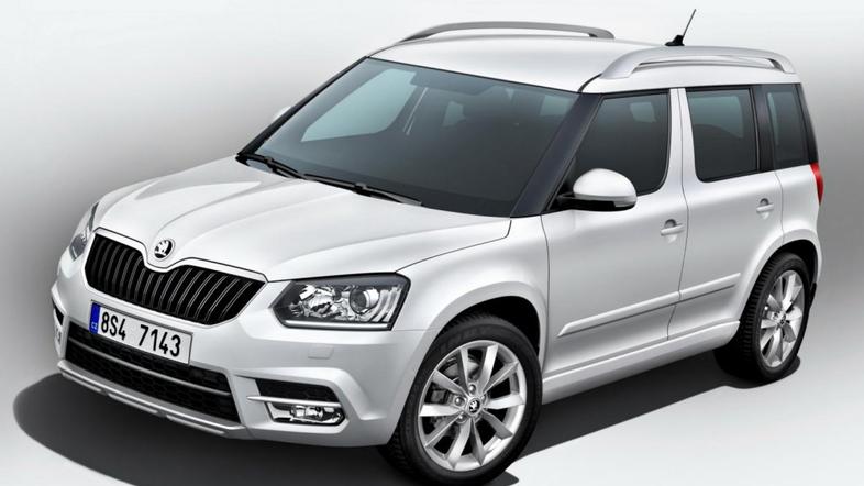 Škoda yeti facelift