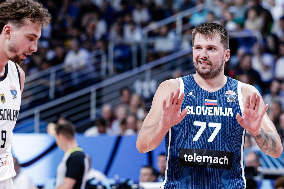 eurobasket 2025 Nemčija Slovenija, luka dončić | Avtor: Saša Despot