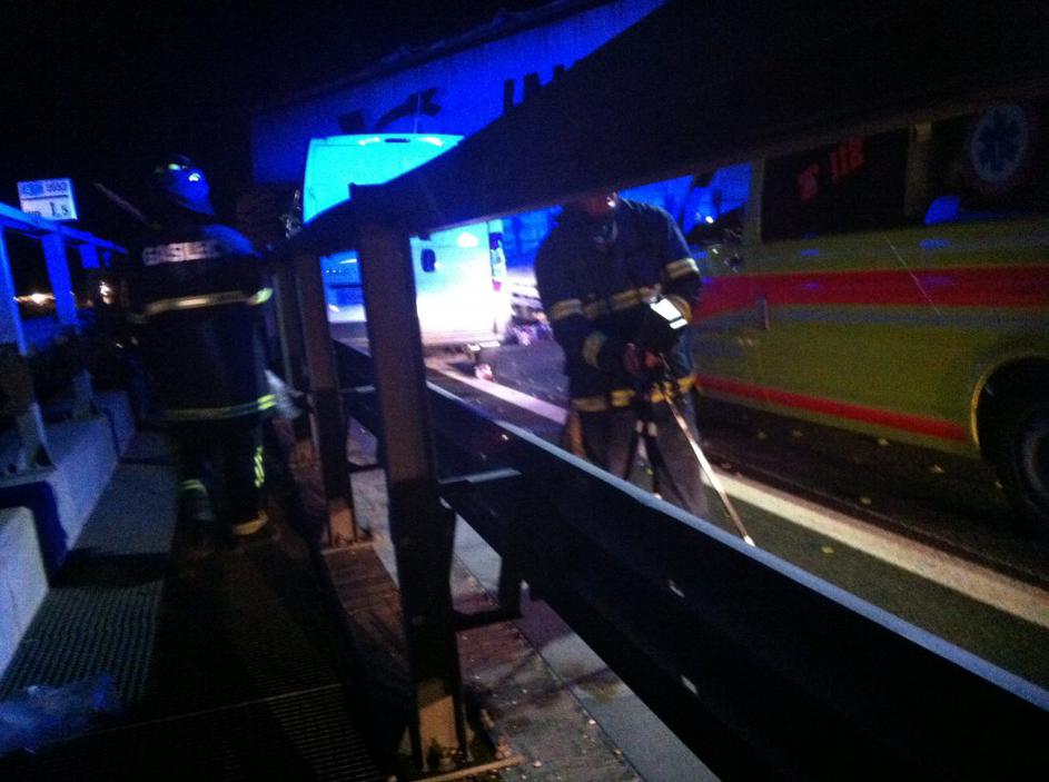 Nesreča na primorski AC