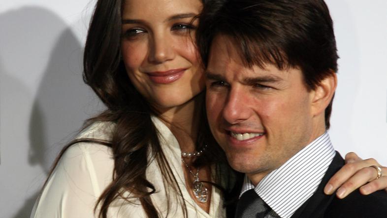 Tom in Katie sta se poročila lani v Italiji