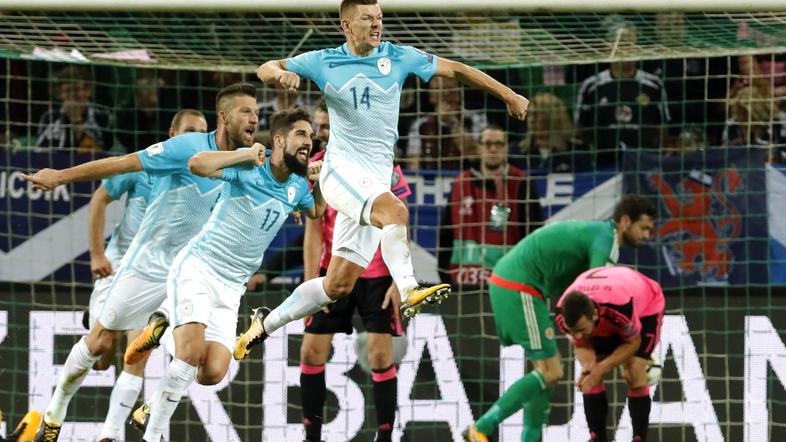 Roman Bezjak Slovenija Škotska kvalifikacije za SP