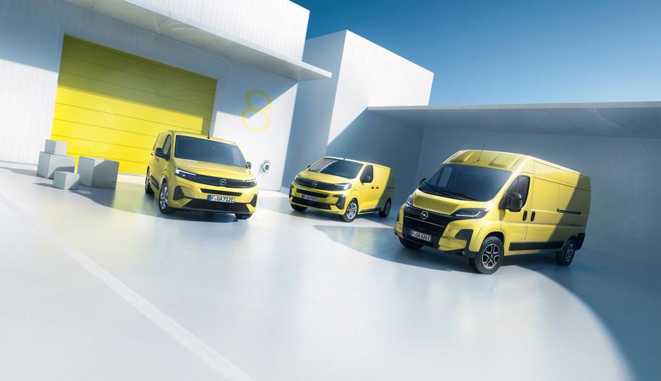 Stellantis lahka gospodarska vozila, opel combo, vivaro, movano | Avtor: Stellantis