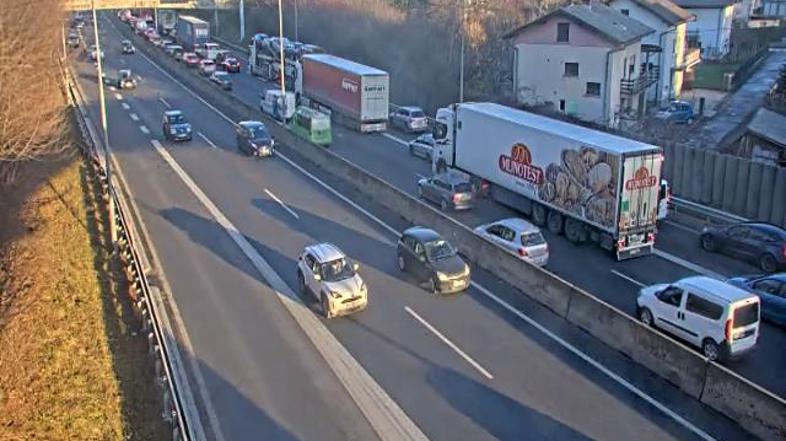 Zastoj, ljubljanska obvoznica