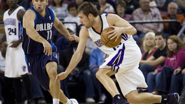 Beno Udrih je prejel prestižno nagrado. (Foto: Reuters)