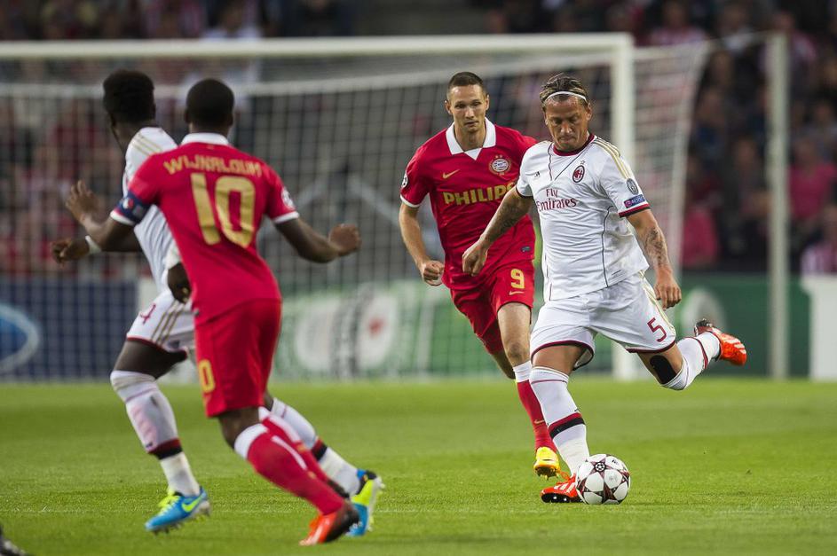 PSV Milan Boateng Matavž Liga prvakov 4. predkolo