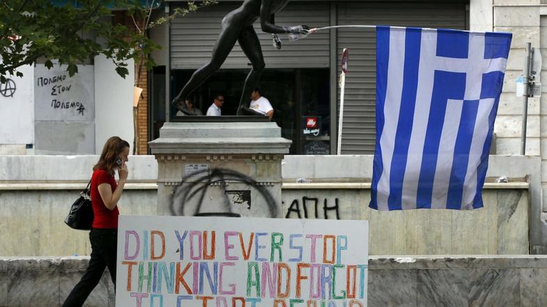 Grčija protesti