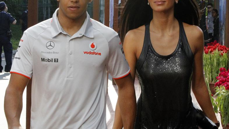 Nicole Scherzinger, Lewis Hamilton